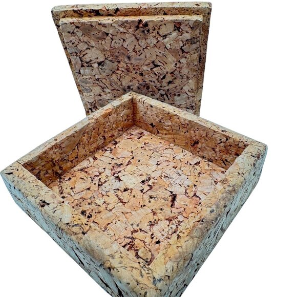 Tile Trinket Box Hand-Painted Portugal Rooster "O Galo De Barcelos" Cork 5.25" - Picture 7 of 7